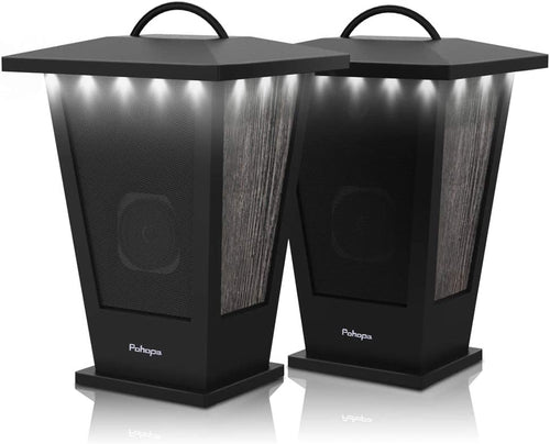 Experience Ultimate Sound with Pohopa Waterproof Bluetooth Speakers - 20W True Wireless Stereo, Dual Pairing, and Vibrant LED Lights for Indoor and Outdoor Fun!